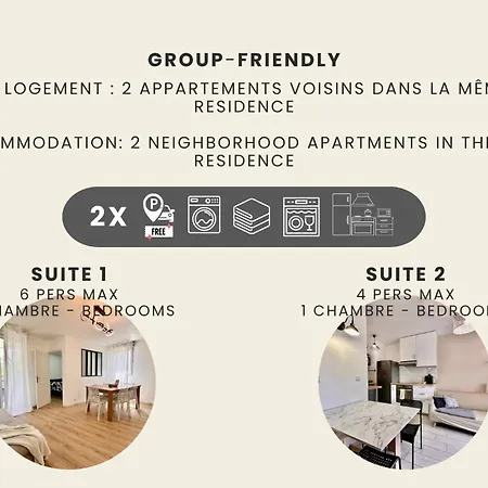 Kaala - Group Friendly And Paris With Free Parking * Lognes